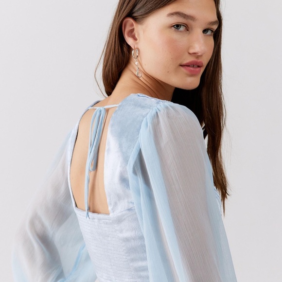 urban outfitters peggy velvet corset top - Picture 5 of 5